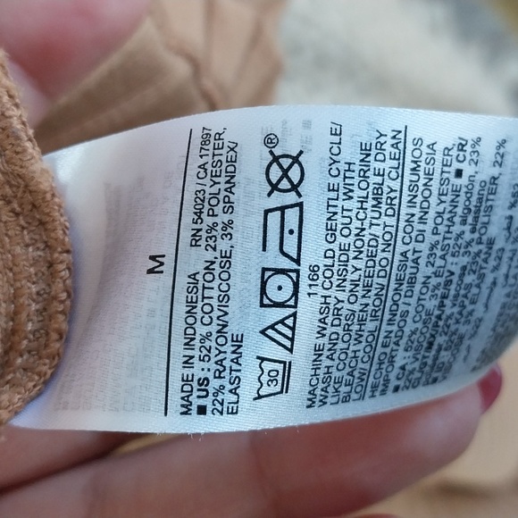 Old Navy Long-Sleeve Rib-Knit Button-Front Mini Shift Dress Size Medium - Picture 7 of 9